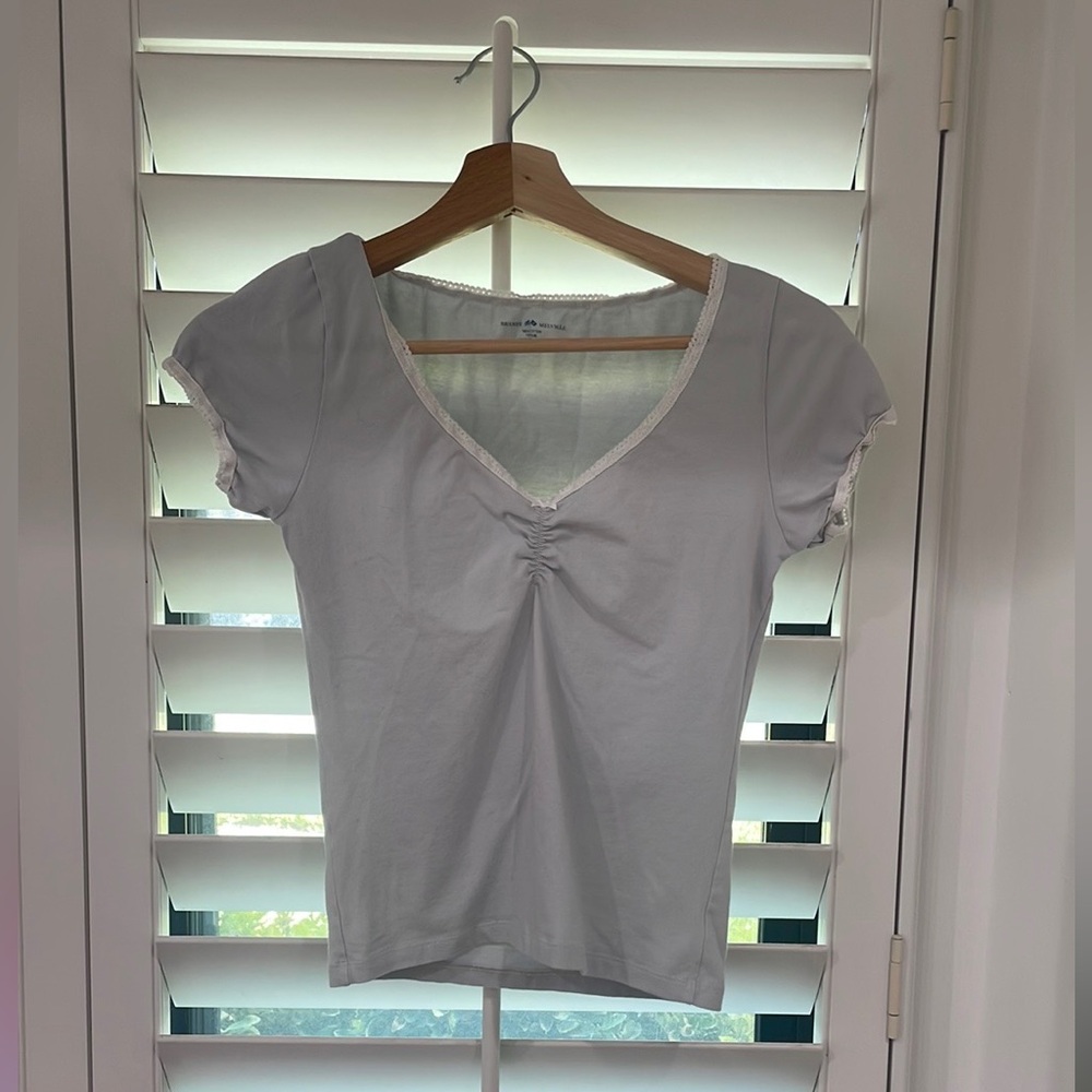 Brandy Melville Baby Blue Top